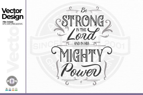 Be Strong in the Lord Embroidery Design Review