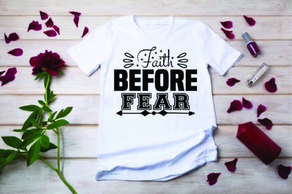 Bible SVG Design, Faith Before Fear Review for Real Projects