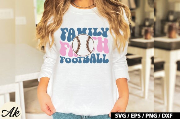 Family Faith Football Retro SVG Review for Real Projects