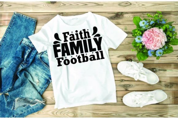 Football Svg Design, Faith Family Football Review