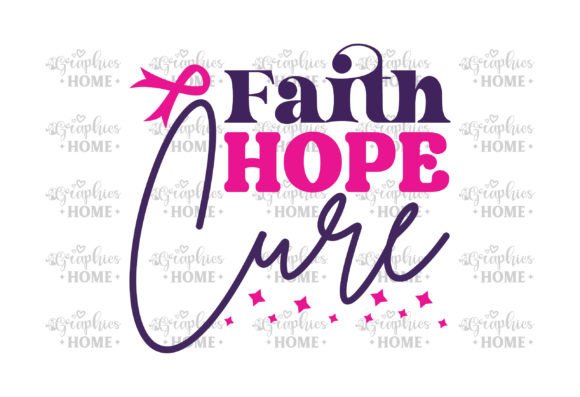 Real-World Evaluation of Faith Hope Cure Cancer SVG