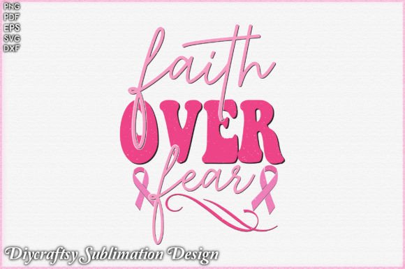 Retro Faith over Fear Sublimation Design Review