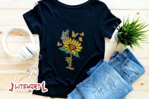 Review of Faith Sunflower Butterfly SVG for Real Embroidery Projects