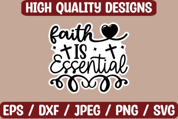 Reviewing Faith is Essential Stickers for Real Embroidery Projects