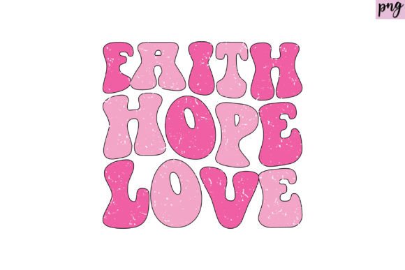 Using Faith Hope Love Retro Sublimation Design in Real Projects