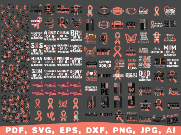 Uterine Cancer Awareness SVG Review for Real Projects